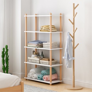 HomeHero ชั้นวางของ ชั้นวางหนังสือ สไตล์นอร์ดิก 3, 4, 5ชั้น ชั้นเก็บของ MDF Bookshelf Nordic Style