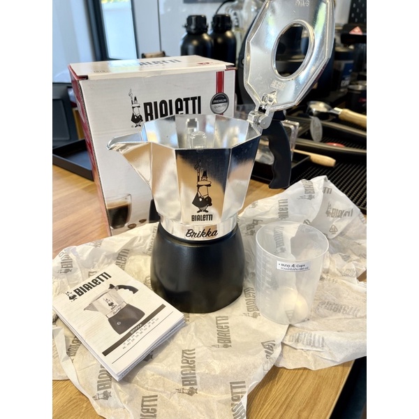 หม้อต้มกาแฟ Bialetti แท้ มือสอง อายุใช้งาน 1 เดือน สั่งจากร้าน bialettiofficialstore เป็นร้าน Mall แท้