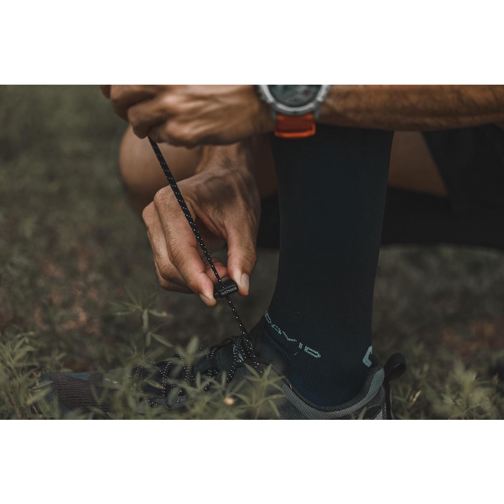 NATHAN Run Lace™ เชือกรองเท้าวิ่งไม่ต้องผูก running shoe lace อุปกรณ์วิ่ง เชือกรองเท้าวิ่ง