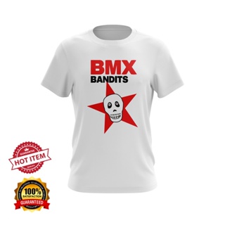 [พร้อมส่ง] เสื้อยืด พิมพ์ลาย Baju Basikal BMX BANDITS Kurt Cobain สําหรับผู้ชาย