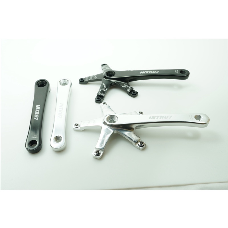 INTRO7 Square Hole Alumniun Alloy Brambles Crank Fixed Gear High Strength Single Speed TRACK BIKE i7