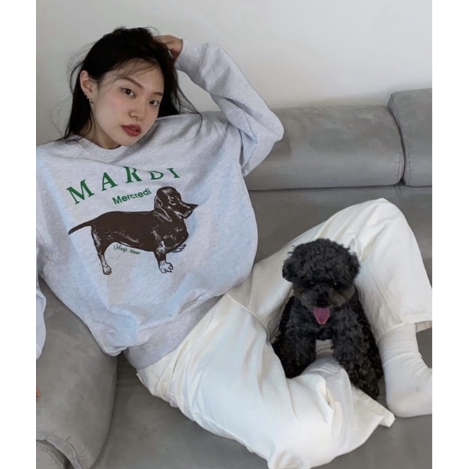 🇰🇷 พรี Mardi Mercredi Sweatshirt DDANJI