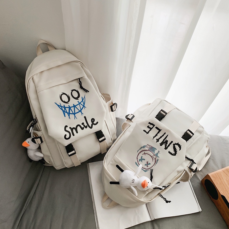 Uphike Casual กระเป๋าเป้ผู้หญิง/ผู้ชาย กระเป๋านักเรียน Unisex กระเป๋าเป้วัยรุ่น TR608