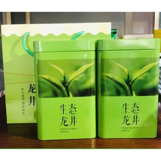 ชาหลงจิ่ง龙井茶125 กรัม (longjingtea) ชาเขียว ชาจีน