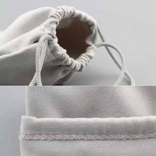 Caravan Crew Pouch bag for Earphones/ Cable/ Cosmetics ถุงผ้าหูรูด ขนาด 10*12cm