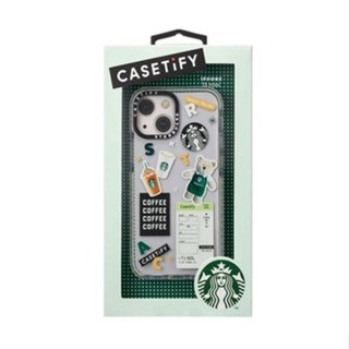 🎀【พร้อมส่ง】 2022 แก้วสตาร์บัคส์เกาหลี Starbucks Korea x CASETiFY Icon Impact Case - iPhone 13 Mini