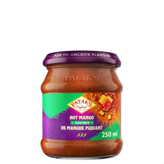 Pataks - Hot mango chutney 340g