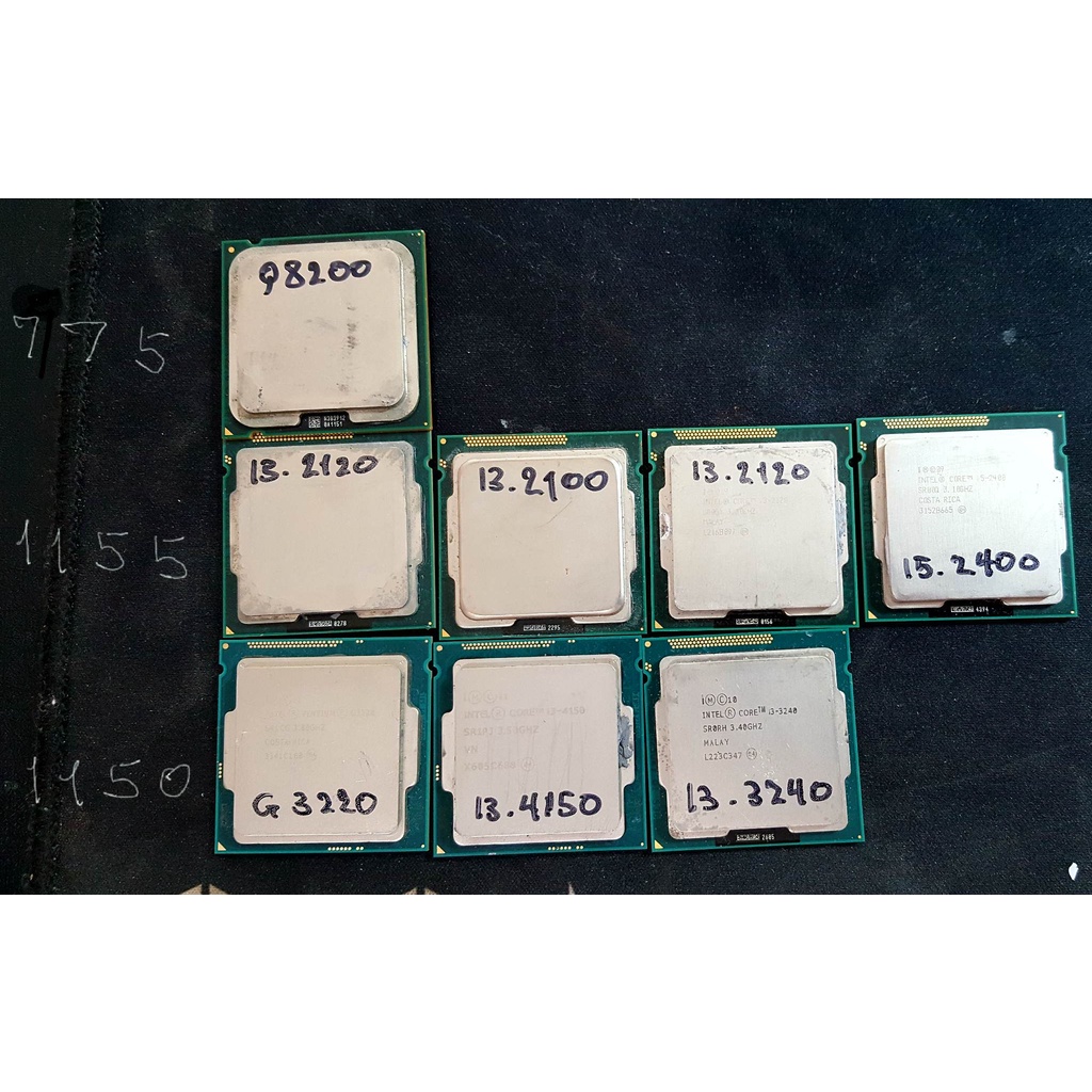 โปรเซสเซอร์CPU Intel® Core™ i3-2100   -  i3-4150