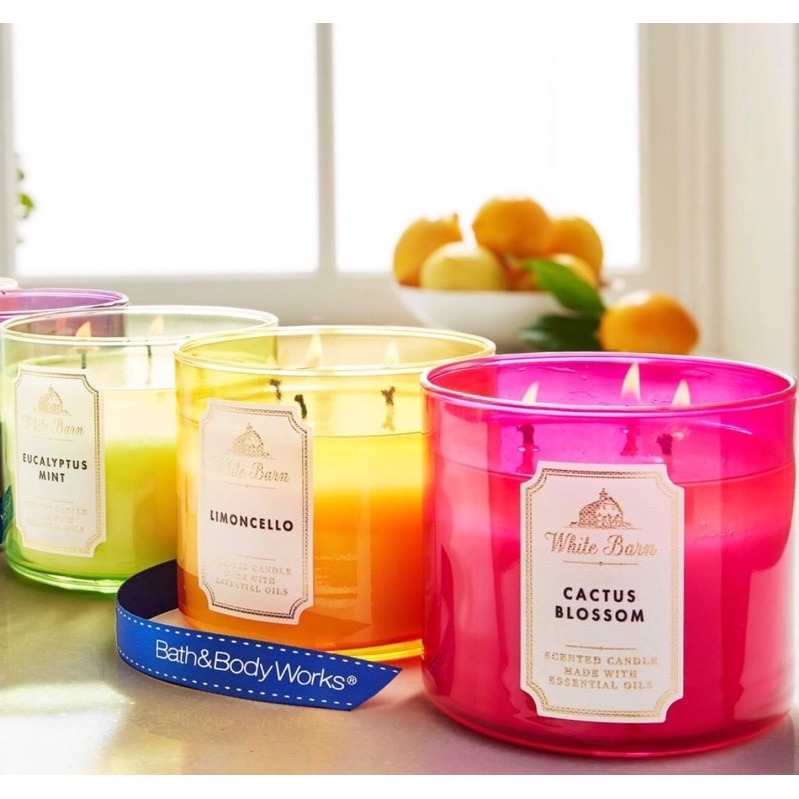 เทียนใหญ่จัมโบ้ 3 ใส้เทียน Bath & Body Works 3 Wick Candle  ขนาด 411 g.   มีหลากหลายกลิ่นให้เลือกใช้ - รูปที่ 3