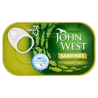 Sardines in olive oil 120g - John West