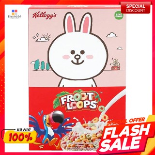 เคลล็อก ฟรูทล็อปส์ อาหารเช้าซีเรียล ขนาด 300 กรัมKelloggs Frut Lops Breakfast Cereal Size 300 g.