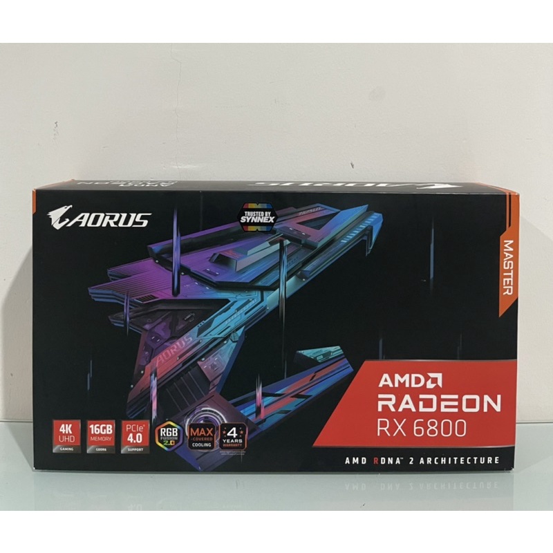 VGA (การ์ดแสดงผล) GIGABYTE AORUS RX6800 MASTER 16GB GDDR6 (มือสอง)