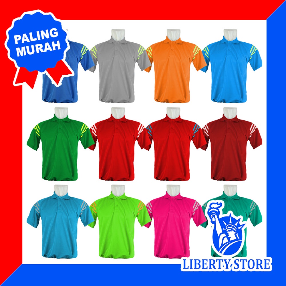 ADS WAFEL TC LIBERTY 10 เสื้อยืดแขนสั้นกีฬาคอปก