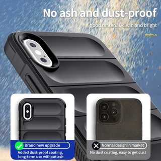 Lenuo เคสโทรศัพท์ซิลิโคน แบบนิ่ม สีพื้น กันกระแทก หรูหรา สําหรับ Apple iPhone XS Max XR X XS