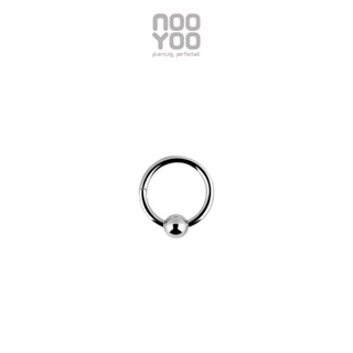 NooYoo จิวสะดือสำหรับผิวแพ้ง่าย CoCr NF HInged BCR Ring