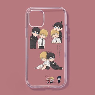 animation Chainsaw Man เคสไอโฟน for 14 plus 11 12 13 pro max iPhone 7 8 Plus 8พลัส case Se 2020 เคส X Xr Xs Max cover