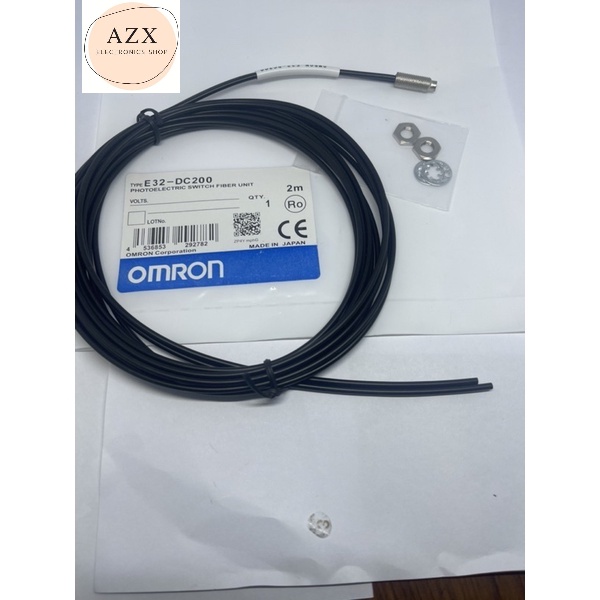 พร้อมส่ง! Omron เซ็นเซอร์ไฟเบอร์ออฟติก,E32-DC200 E32-TC200 E32-DC200E E32-TC200E คุณภาพสูงส่งของทุกว