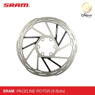 Sram Paceline Rounded Rotor 160mm. 6 bolt ใบดิสก์เบรกจักรยาน