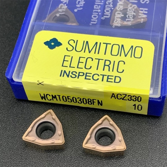 660 บาท (10เม็ด) SUMITOMO INSERTสำหรับ UDRILL WCMX030208FN WCMX040208FN WCMT050308FN WCMT06T308FN WCMT0804FN Computers & Accessories