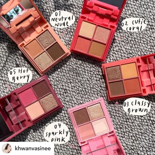 แถมถุงผ้า ❤️ cute press พาเลทท์แต่งหน้าสุดพิเศษ Eye & Cheek Mini Palette