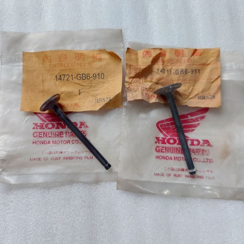 Original Japan Honda Astrea 800 Supercup 800 In & Ex Valve