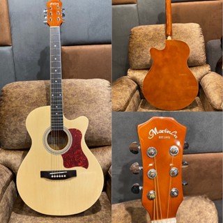 กีต้าร์โปร่ง40นิ้ว martinlee s408c งานดี คอเล็กเล่นง่าย เสียงดีมากๆ คุ้มเกินราคา จากโมสมิวสิค
