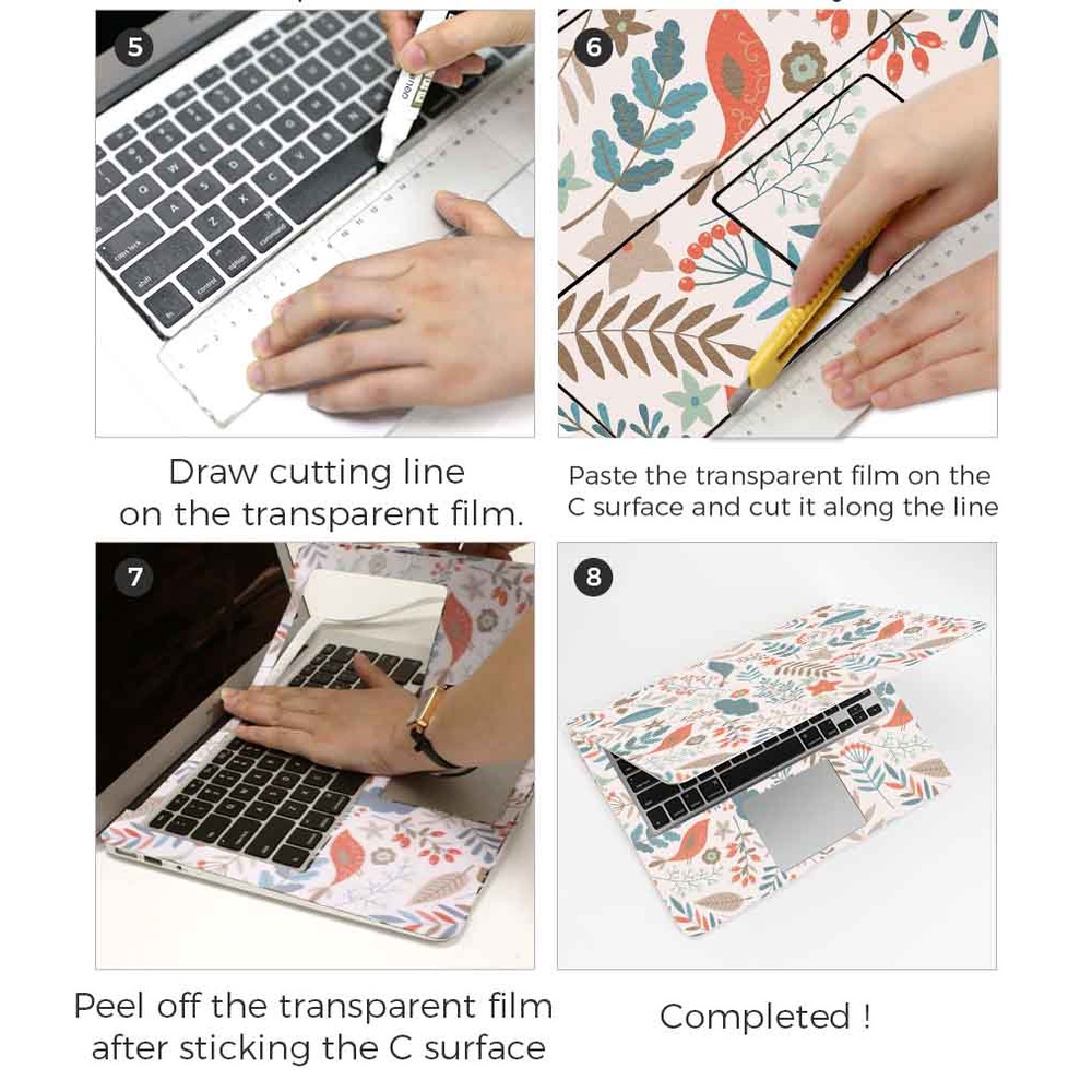 สติกเกอร์ ลาย Cinnamoroll Marbel หลากสีสัน สําหรับตกแต่งแล็ปท็อป DELL Precision 7720 Inspiron G7 7588 G3 3779 1 ชิ้น