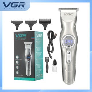 VGR  V-161navigator professional hair trimmer ปัตตาเลี่ยนตัดแต่งทรงผมและหนวด เครา จอน แบบไร้สาย รุ่น