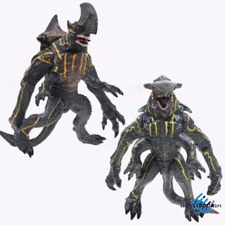 Aird ฟิกเกอร์ PVC รูปปั้นหัวมีด Pacific Rim Kaiju 2 ชิ้น