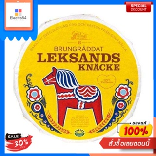 Leksands Knacke Brungraddat Triangle 200g.  ขนมปังกรอบโฮลเกรนข้าวไรย์Leksands Knacke Brungraddat Triangle 200g Biscuits