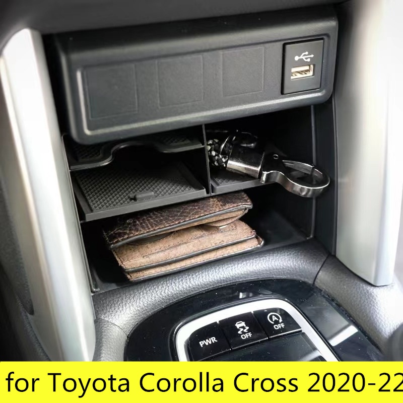 Toyota Corolla กล่องเก็บของ สําหรับ Toyota Corolla Cross Toyota Corolla กล่องเก็บของควบคุมส่วนกลาง