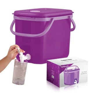 Tupperware Water Wonder All (1) 10L ถังกรอกน้ำสีม่วง 10 ลิตร