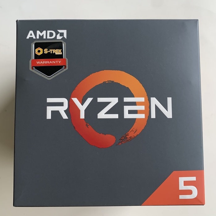 AMD CPU AM 4 RYZEN 5 รุ่น 2600 3.4GHz มือสอง มีกล่อง พร้อมซิ้ง มีประกัน S-TREK จัดส่งฟรี !! 🔥