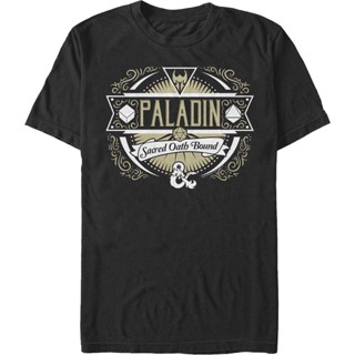 Paladin Dungeons &amp; Dragons T-Shirt เสื้อยืดสวยๆ เสื้อยืดสีขาวผู้หญิง เสื้อผ้าแฟชั่น เสื้อยืด