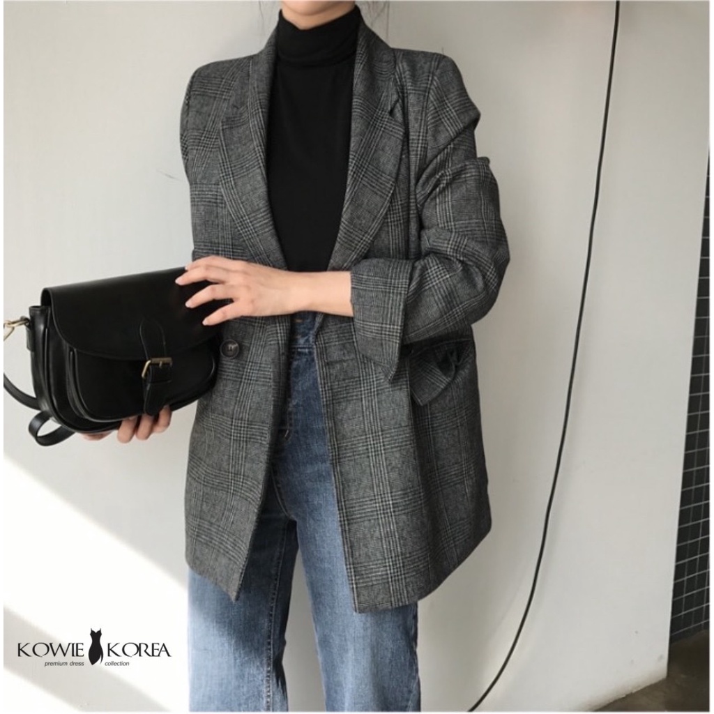 Kowie Korea ( 289 - BK ) Scotty เบลเซอร์ลายสก็อต