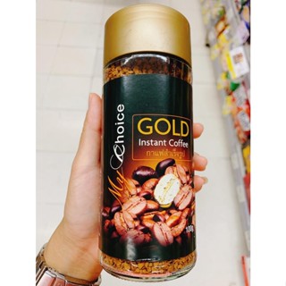 มายช้อยส์ โกลด์ กาแฟสำเร็จรูป มี 2 ขนาด 50 กรัม และ 100 กรัม (My Choice Gold Instant Coffee)