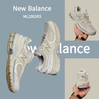 （ยิงจริง）New Balance ML2002R3 Grey ของแท้100%💯รองเท้าผ้าใบ รองเท้า รองเท้าวิ่ง รองเท้า New Balance-1-4