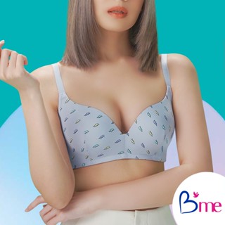 Bme เสื้อชั้นใน รุ่น ME1A1A (BE-U Collection) สีเบจ สีดำ สีเทากลาง (เข้าคู่กางเกงในรุ่น ME6C37)