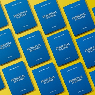 Personal Planner (Blue) สมุดแพลนเนอร์12 เดือน มีปฏิทิน 2023 - 2025 | BOOKPACKER