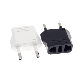 Eu ยุโรป KR ปลั๊กอะแดปเตอร์ญี่ปุ่นจีน US To EU Travel Power Adapter ปลั๊กไฟฟ้า Converter ซ็อกเก็ตเครื่องชาร์จ AC Outlet