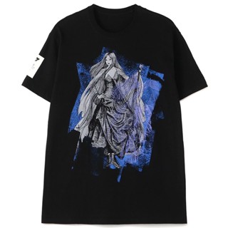 เสื้อยืดคอกลม แขนสั้น ผ้าฝ้าย พิมพ์ลายการ์ตูน yohji yohji yamamoto Junji Ito ทรงหลวม แฟชั่นสําหรับผู้ชาย