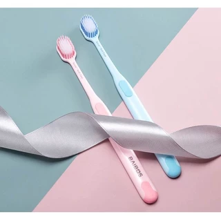 (แพ็คเกจใหม่) Dr.white แปรงสีฟันคู่ ราคาประหยัด ขนนุ่ม ถนอมเหงือก ด้ามแปรงจับถนัดมือ