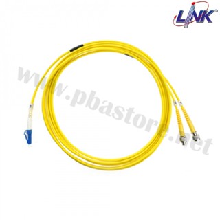 PATCH CORD FIBER FC/UPC-LC/UPC Duplex Single-mode (3.0mm Jacket) 3M INTERLINK รุ่น UFP982D31-03