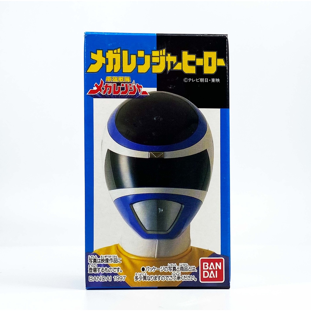 Bandai Megaranger Sofubi Mini Soft Vinyl Hero Sentai โมเดล ซอฟ เซนไต เมก้าเรนเจอร์ 3 นิ้ว MegaBlue