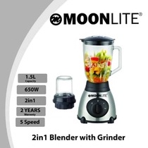 Moon Lite Blender สําหรับครอบครัว เหมาะสําหรับ Blander 2 in 1 Set