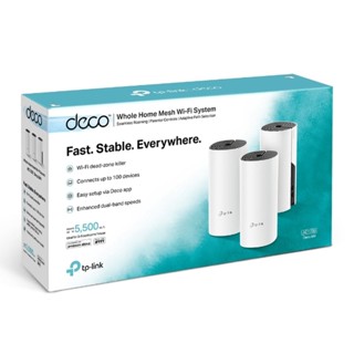 TP-LINK WHOLE HOME (โฮลโฮม) DECO M4 (PACK 3) MESH WI-FI AC1200 Warranty LT