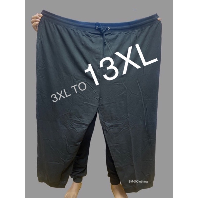 4xl, 6XL, 8XL,10XL,13XL joggers โอเวอร์ไซส์! ตัดใหญ่!! กางเกงจ็อกเกอร์ จ็อกเกอร์! ไม่จํากัดเพศ!