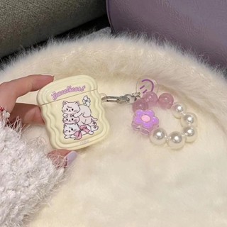 ✨ส่งเชือกเส้นเล็ก✨เคสแอร์พอด 2 1 Case for Airpod 3 pro แมว การป้องกันการตก ซิลิโคนนิ่ม Soft Case Airpod gen 3 2021