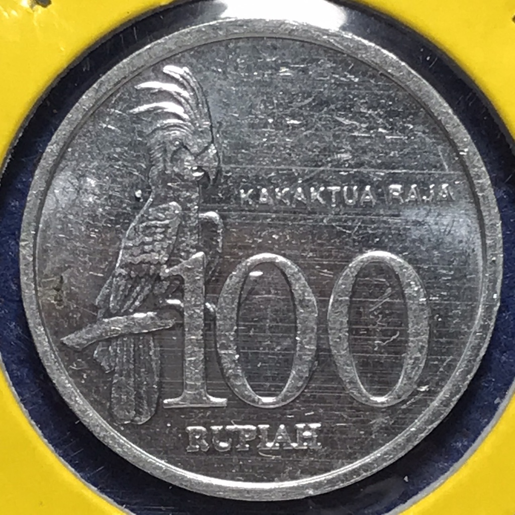 เหรียญเก่า15595 ปี1999 อินโดนีเซีย 100 RUPIAH เหรียญหายาก เหรียญสะสม เหรียญต่างประเทศ