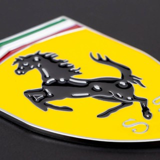 Ferrari Side Seam Label Lamborghini Porsche Metal Car Logo Automobile Sticker Car Cool Modification Mark Notepaper 8A4E